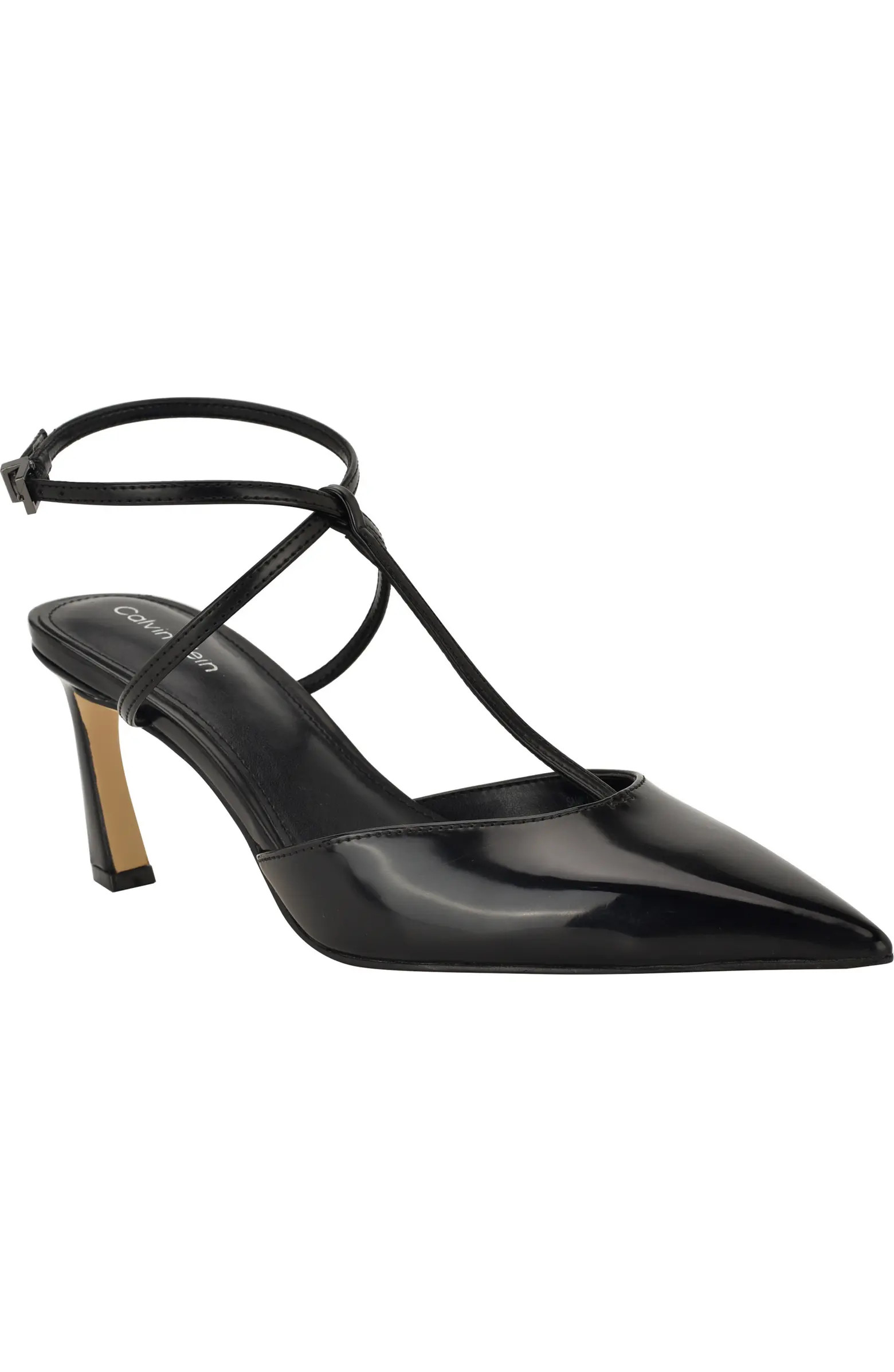 Calvin Klein Avriel 2 Ankle Strap Pump (Women) | Nordstromrack | Nordstrom Rack