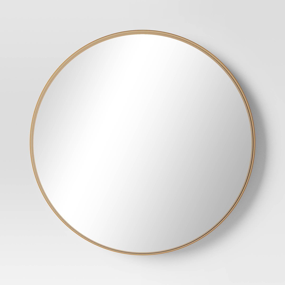 30" Flush Mount Round Decorative Wall Mirror - Threshold™ | Target
