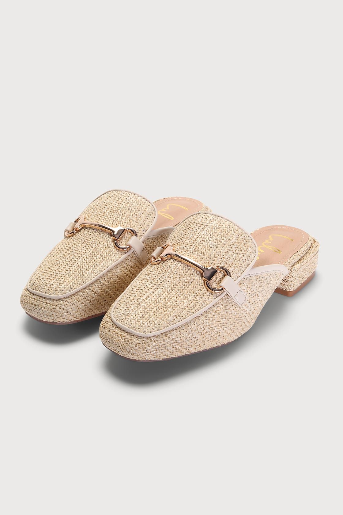 Ranae Raffia Slide-On Loafers | Lulus (US)