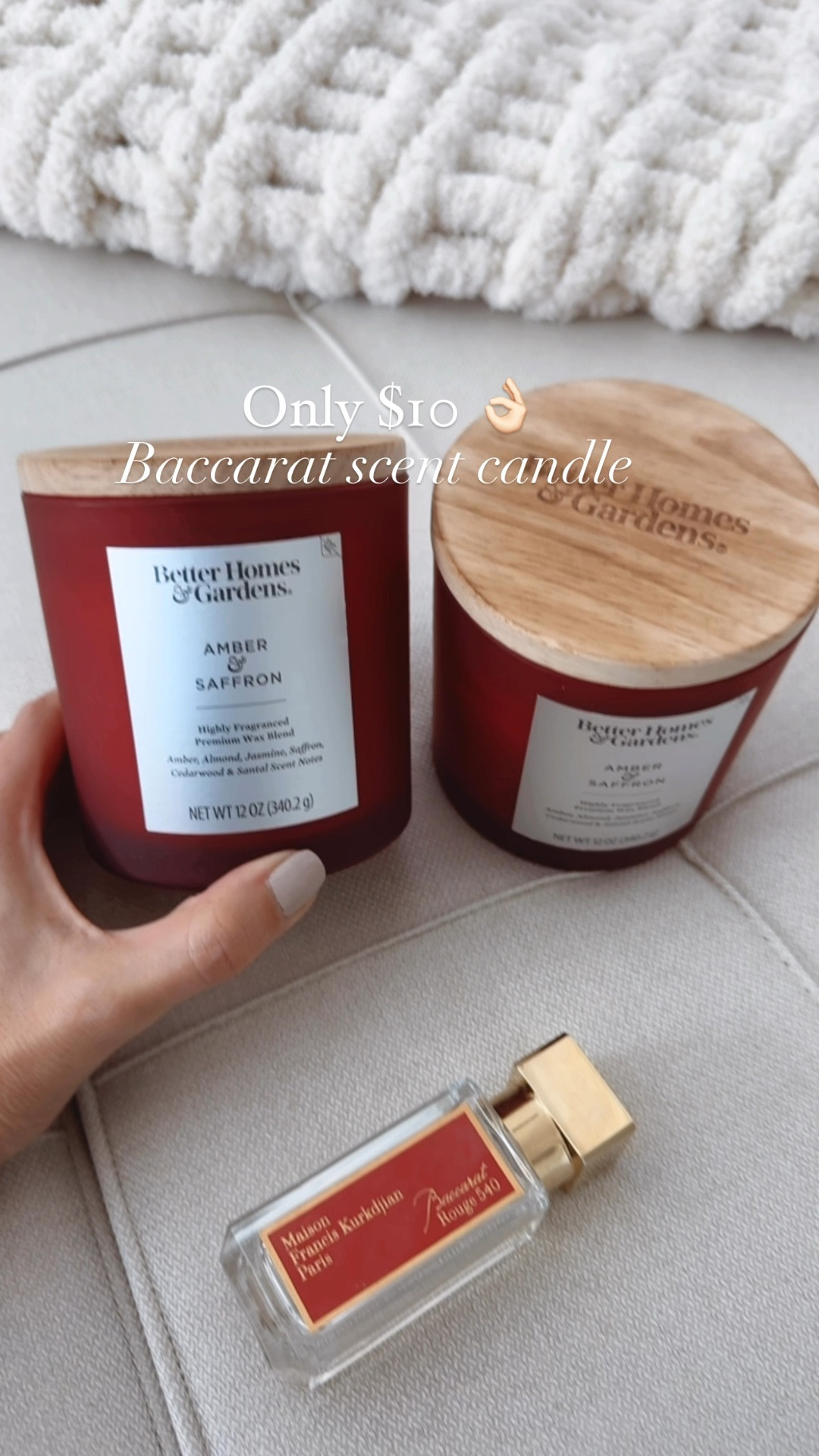 The perfect luxury scent candle for only 10 🙌🏻 baccarat scent candle 👌🏻
Perfect for the holidays or even as a gift 


#LTKGiftGuide #LTKHome #LTKSeasonal