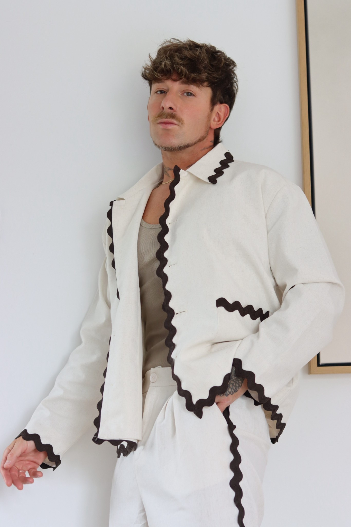 The scallop linen coord 😊❤️

#LTKsummer #LTKmens #LTKuk