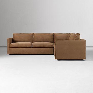 Harris 3-Piece L-Shaped Sectional (101"–115") | West Elm (US)