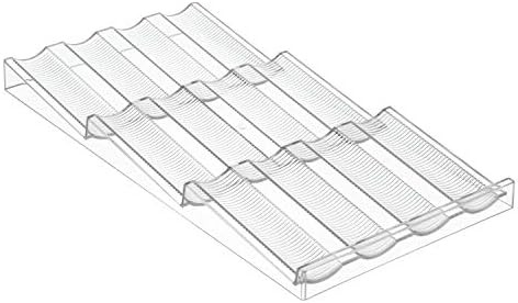 iDesign Linus Spice Rack, Drawer Organizer for Kitchen Storage - Clear | Amazon (US)