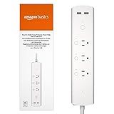 Amazon Basics Smart Plug Power Strip, Surge Protector with 3 Individually Controlled Outlets and ... | Amazon (US)