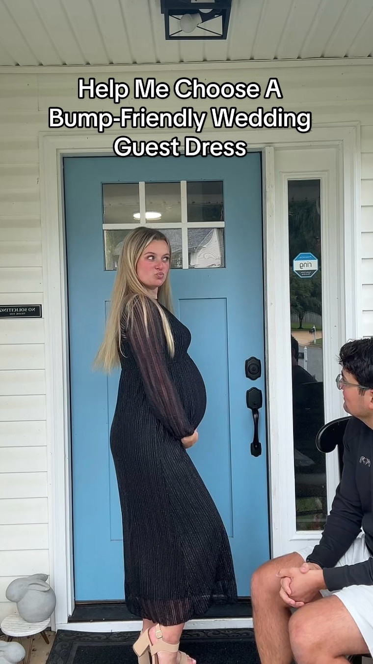 Usually I have a gut feeling which one to choose but I honestly have NO CLUE this time! Send help!

#pregnant #weddingguestdress #maternitydress 
#pregnancydress 

#LTKStyleTip #LTKBump #LTKBaby