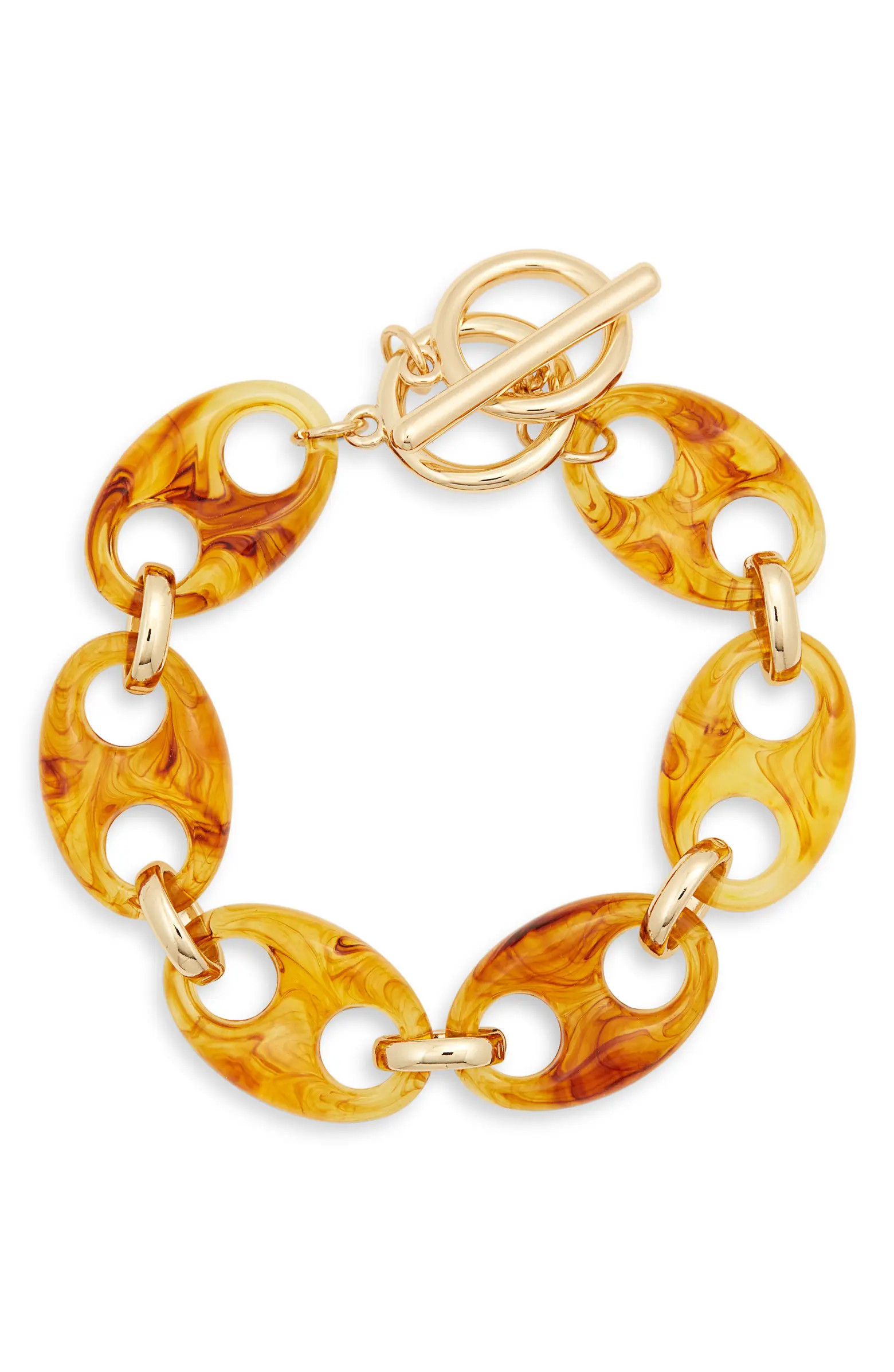 Nordstrom Chunky Resin Mariner Link Bracelet | Nordstrom | Nordstrom