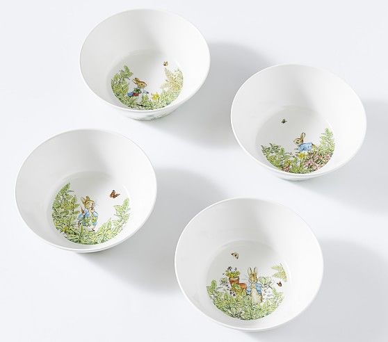 Peter Rabbit™ Garden Bowls | Pottery Barn Kids