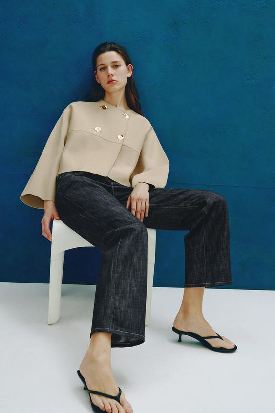 KNIT WRAP CARDIGAN | Zara UK