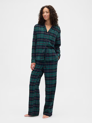 Flannel Pull-On PJ Pants | Gap Factory