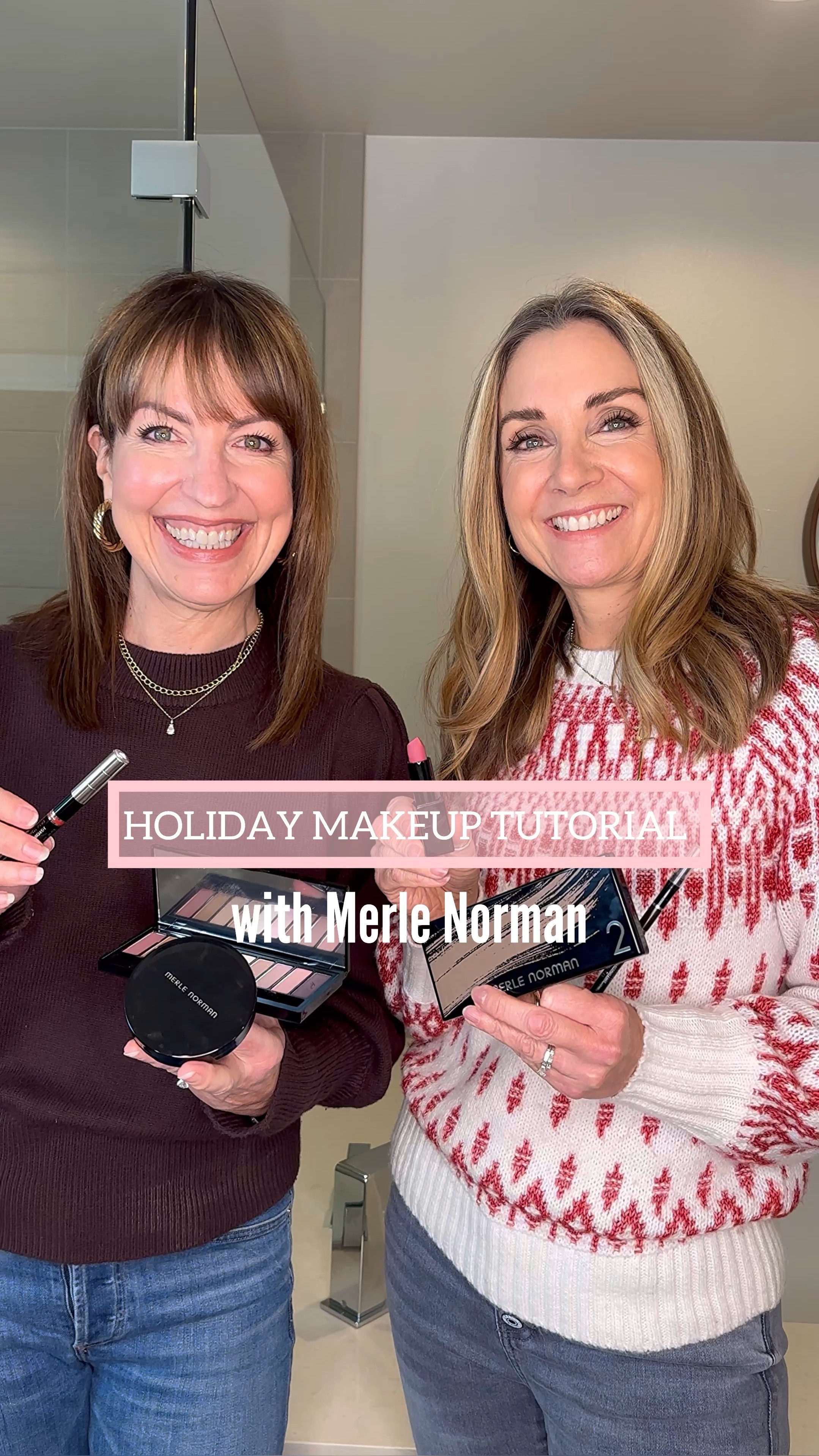 How to take your makeup look from day to night with @merlenormaninc !💫💄
1️⃣Warm up your skin tone with bronzer around your nose, cheeks and edges of your face.
2️⃣Add a pop of color to your cheeks! 
3️⃣Make your eyes stand out by adding a touch of glitter to your eyelid and a darker shade to the crease. 
4️⃣Intensify your eyeliner or double line with a darker eyeshadow. 
5️⃣Be sure to use lip liner and a bright lip color! 
Now you’re ready for a beautiful night out! Merle Norman also has fun gift sets including a 12 Days of Beauty Advent Calendar for that special someone!🎁 #merlenorman 

#LTKbeauty #LTKGiftGuide #LTKfindsunder50
