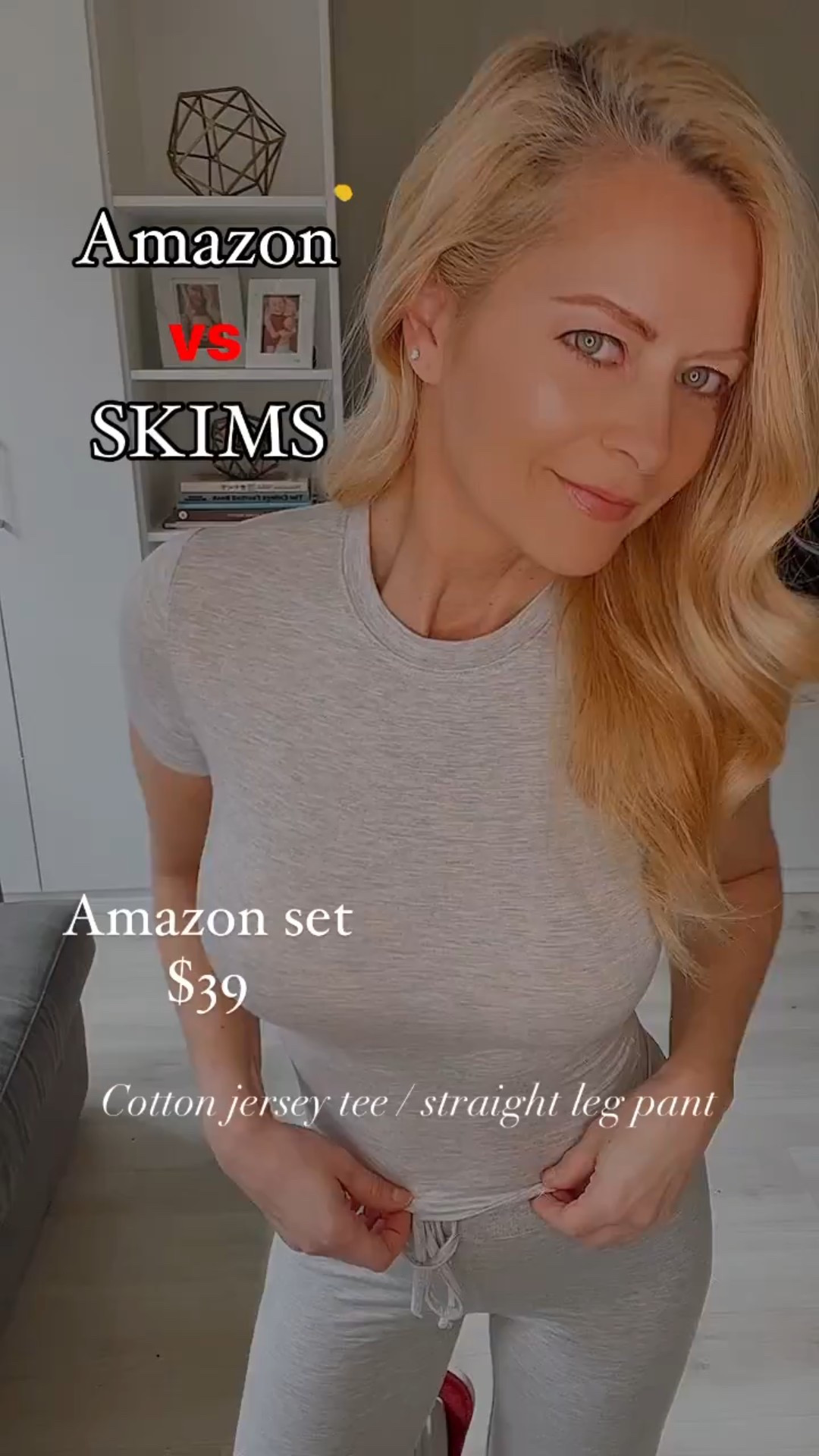 Skims vs Amazon. Pretty much identical besides the price. 

Love this cute lounge set. So comfy and affordable. 

Follow my LTK @renaeolivia on the @shop.LTK app to view this post and get my exclusive app-only content!


#LTKOver40 #LTKFindsUnder50 #LTKootd