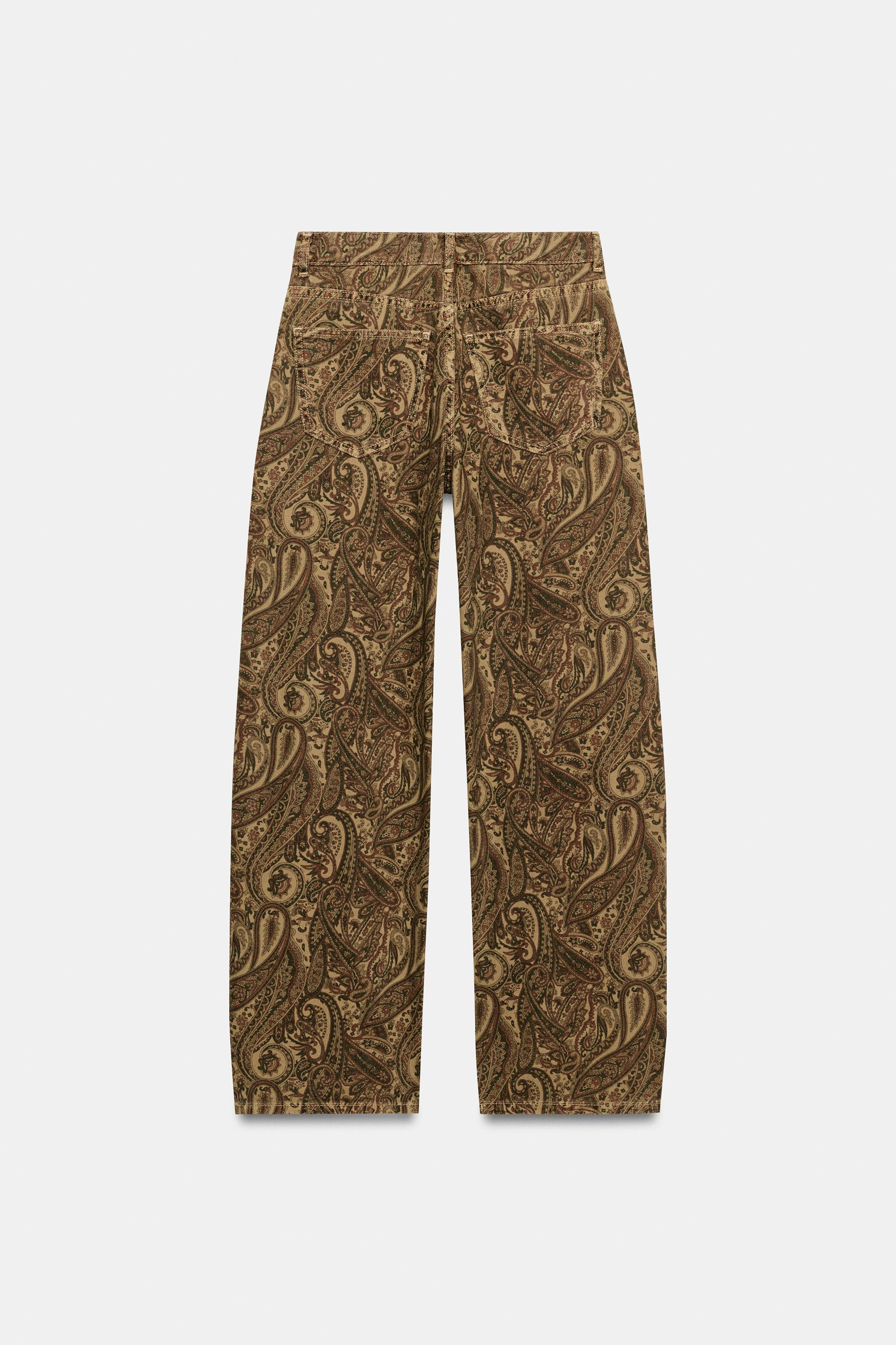 ZW COLLECTION MID-RISE CURVED STRAIGHT JEANS | Zara US
