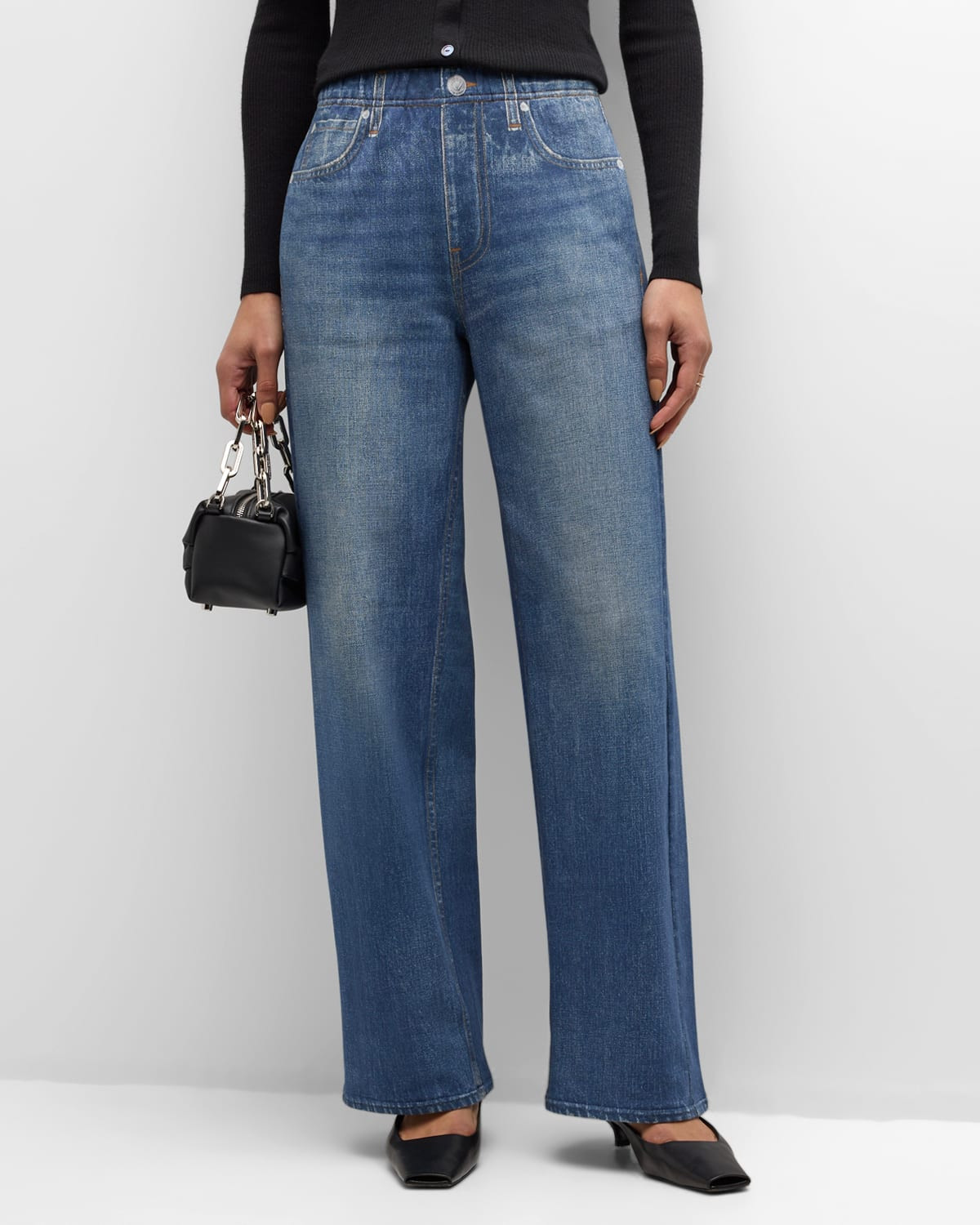Miramar Wide-Leg Jeans | Neiman Marcus