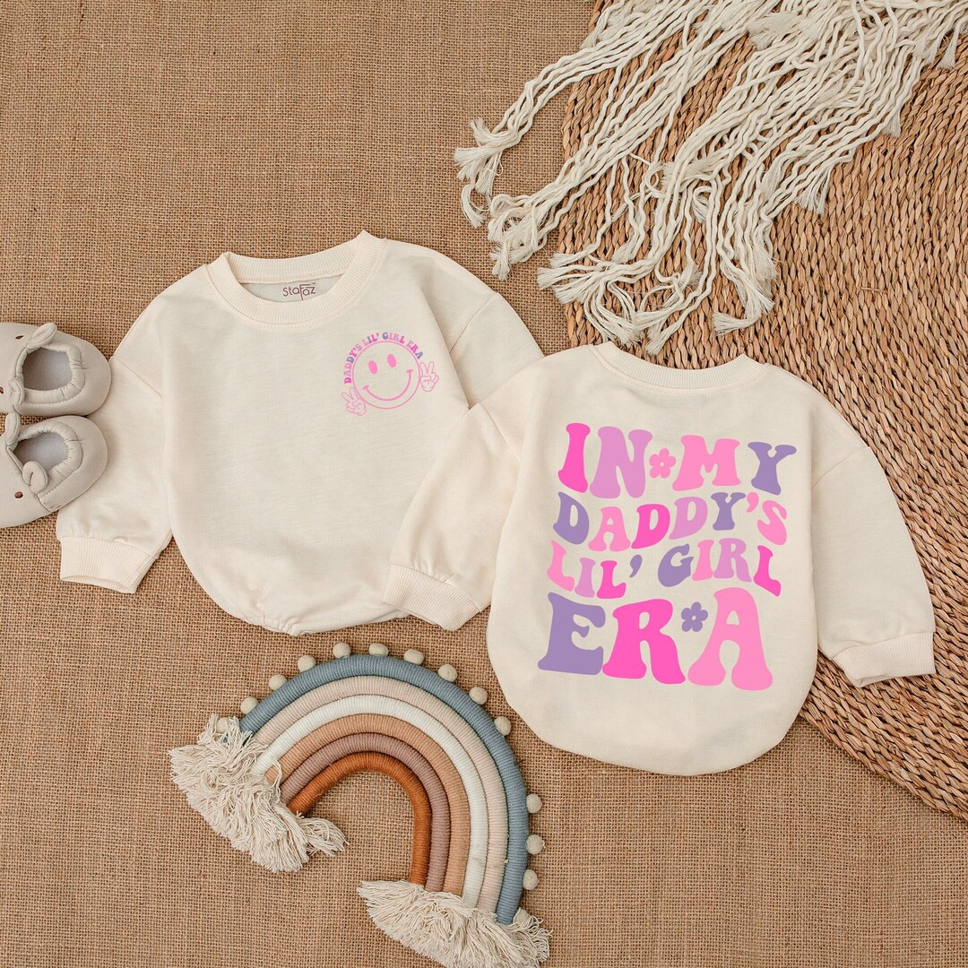 My Daddy's Girl Era Romper, Daddy & Me Bodysuit , Daddy's Girl Shirt , Romper for Baby Girl, Baby... | Etsy (US)