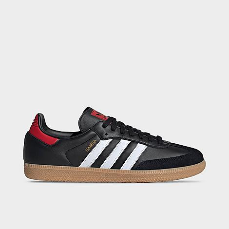 adidas Men's Originals Samba OG Casual Shoes in Core Black/Cloud White/Gum Size: 14.0 | Finish Line (US)