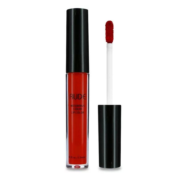 RUDE Notorious Liquid Lip Color - Radical Red - Walmart.com | Walmart (US)