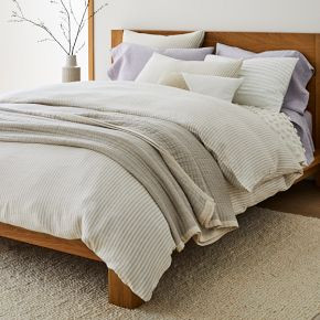 Reversible Double Cloth Blanket | West Elm (US)