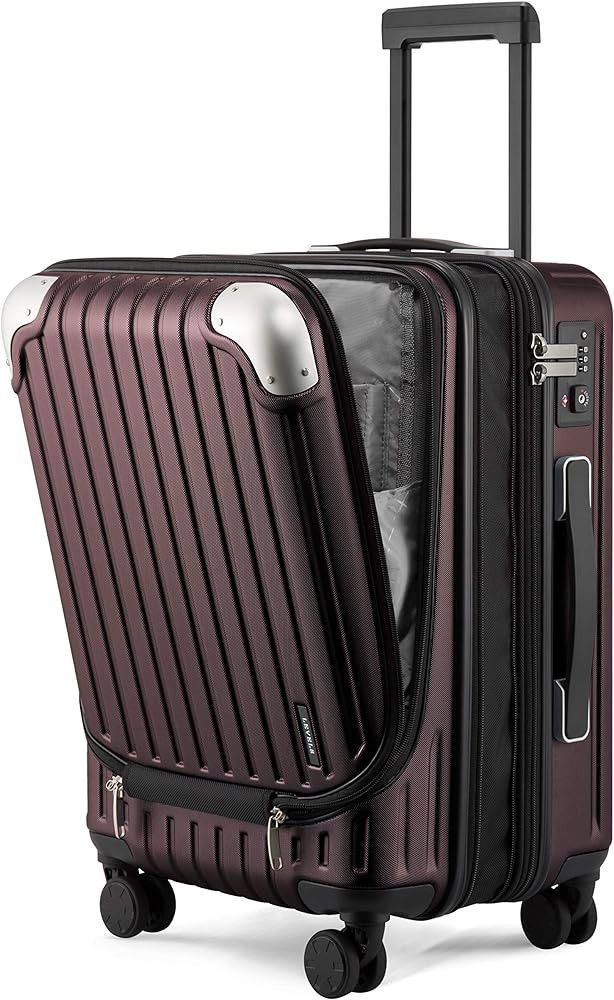 LEVEL8 Grace Carry on Luggage Airline Approved, 20 Inch Expandable Hardside Suitcases with wheels... | Amazon (US)