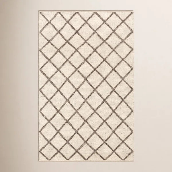 Jeanette Handwoven Brown Rug | Birch Lane
