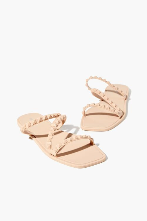 Studded Square-Toe Sandals | Forever 21 (US)