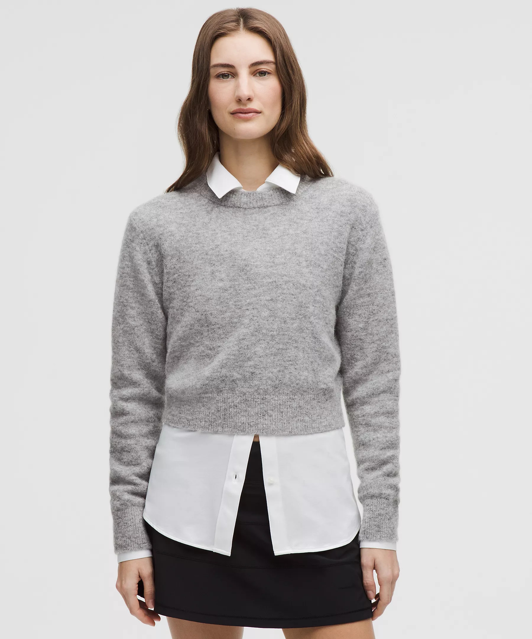 Alpaca Wool-Blend Cropped Sweater | Lululemon (US)