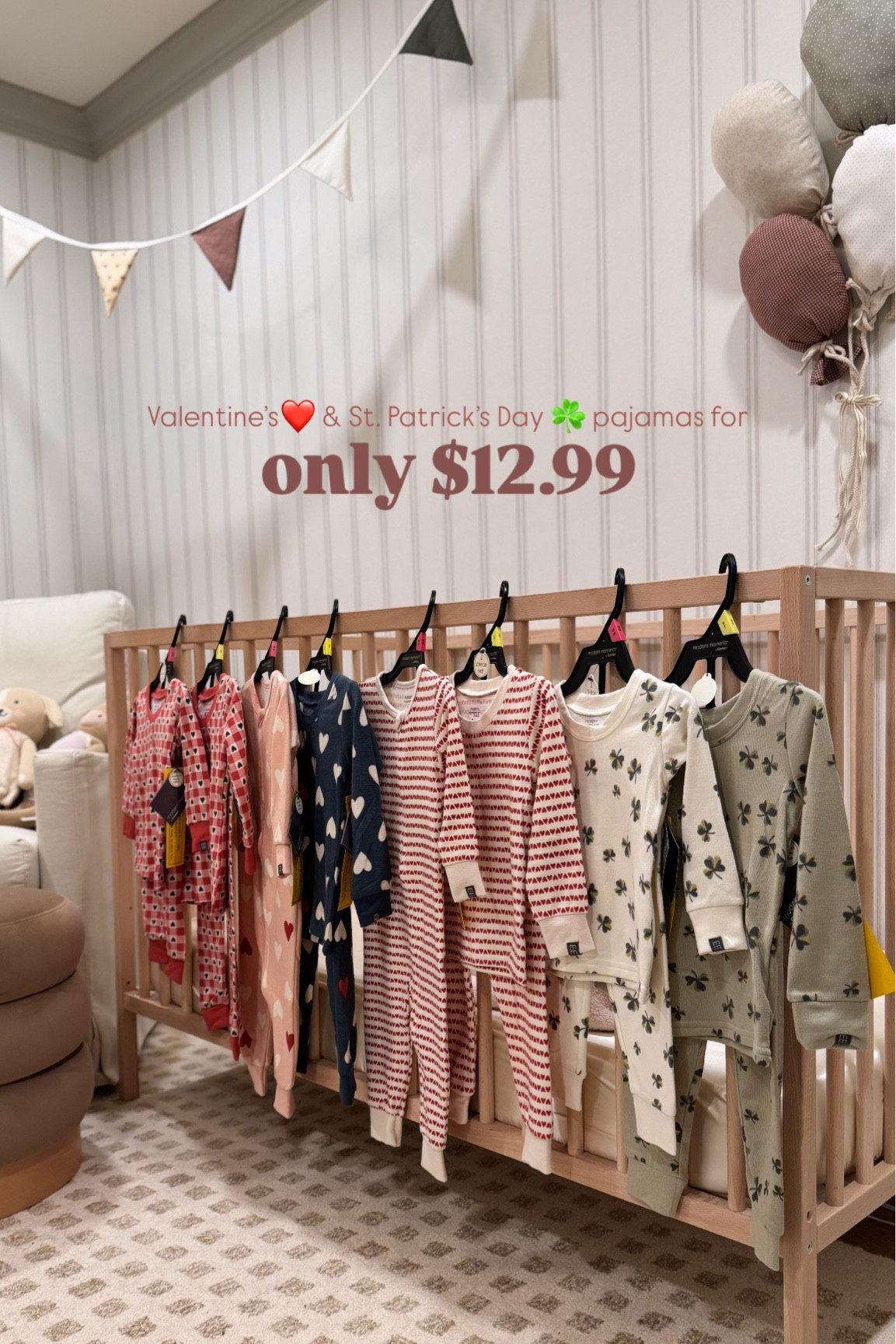 How precious are these valentines and st Patrick’s Day pajamas from Walmart? And only $12.99 each. 

#LTKBaby #LTKKids #LTKSeasonal