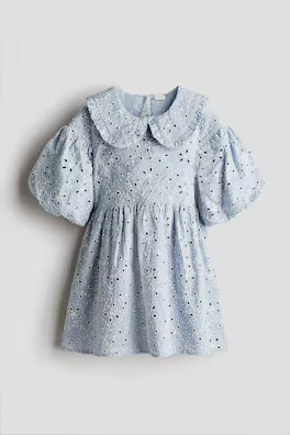 Eyelet Embroidered Romper Suit | H&M (US + CA)