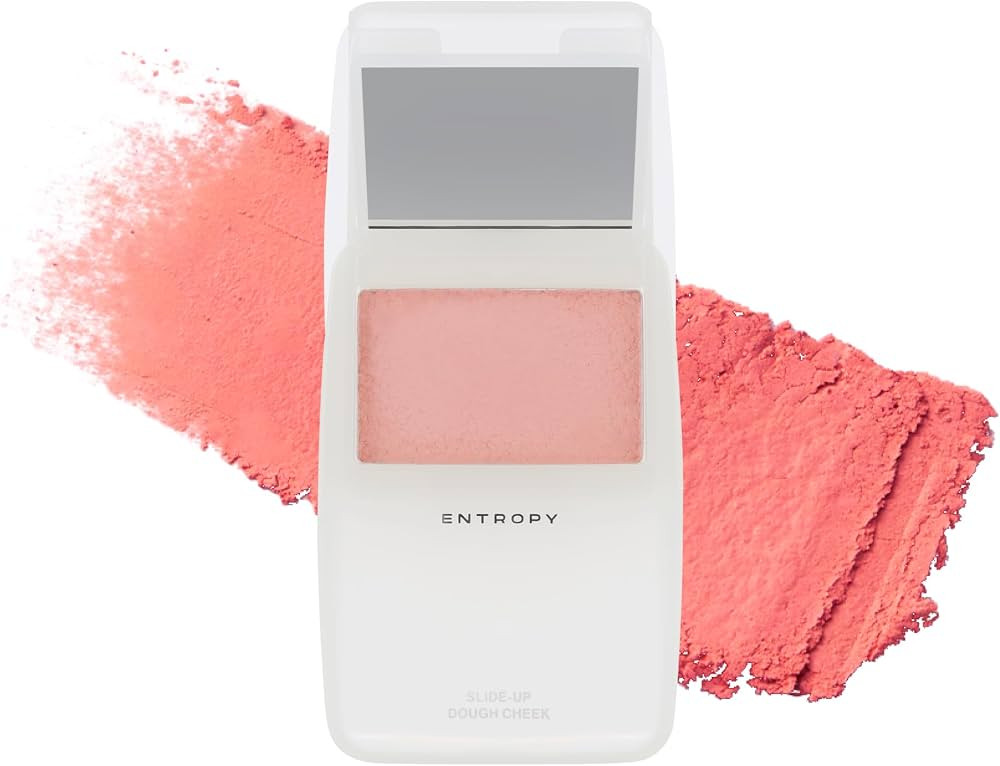 ENTROPY MAKEUP Slide-Up Dough Cheek Blush, Jelly Texture Cream Blush Compact, Buildable Cheek Col... | Amazon (US)