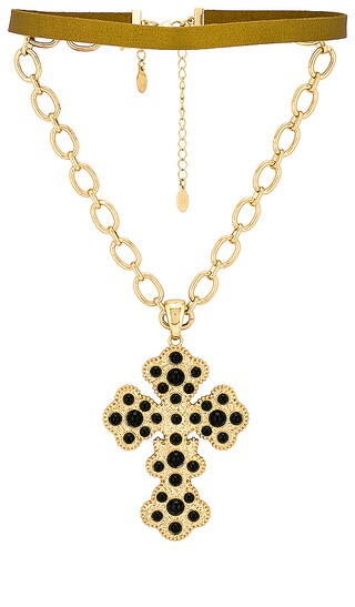 Prayers Choker in Gold | Revolve Clothing (Global)