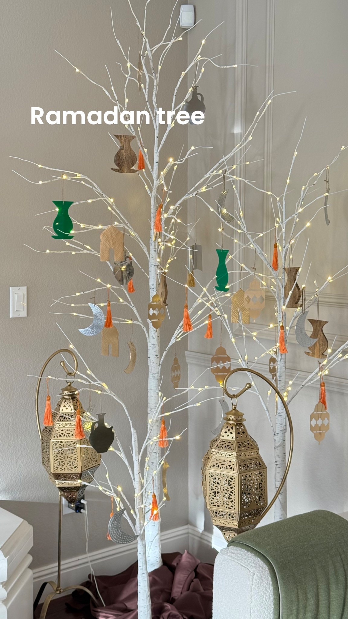 Ramadan decor . Ramadan tree 