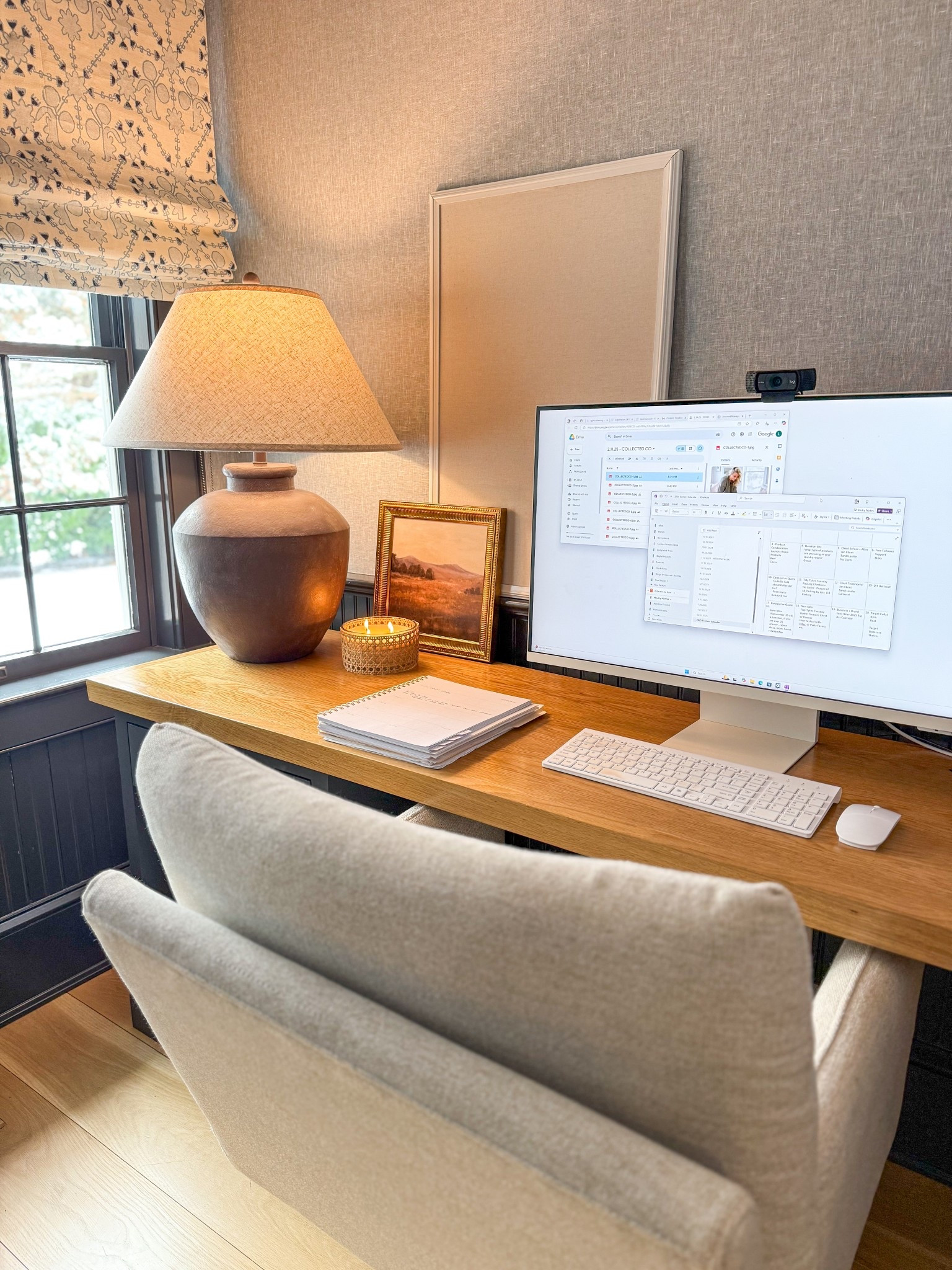 Loving this new target lamp as perfect addition to my home office! 

#LTKHome