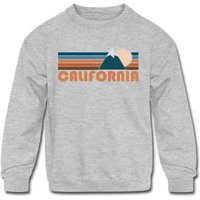 Retro California Youth Sweatshirt Mountain Graphic, Personalized | Etsy (US)