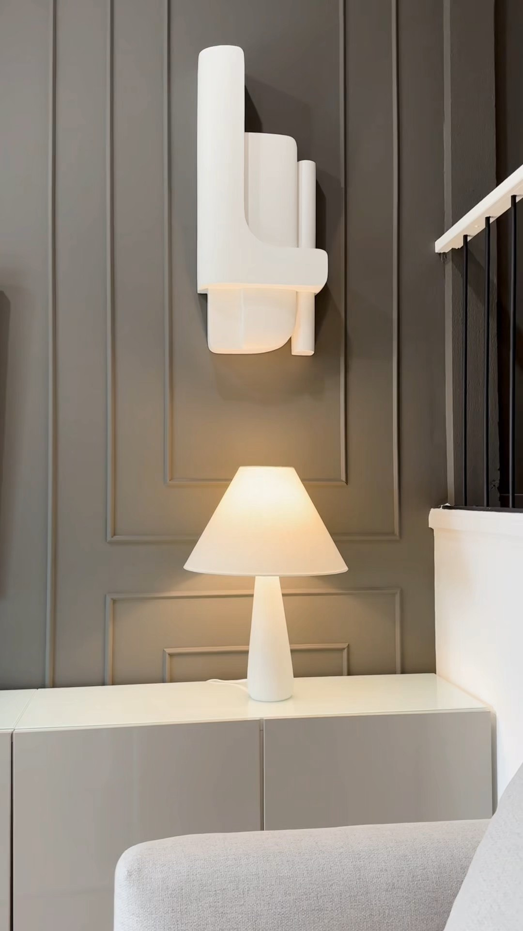 A quiet moment with the perfect light. Minimalism is about intentional choices—like choosing a warm, sculptural glow over unnecessary clutter. The right lamp is always the finishing touch. ✨

#LTKHome