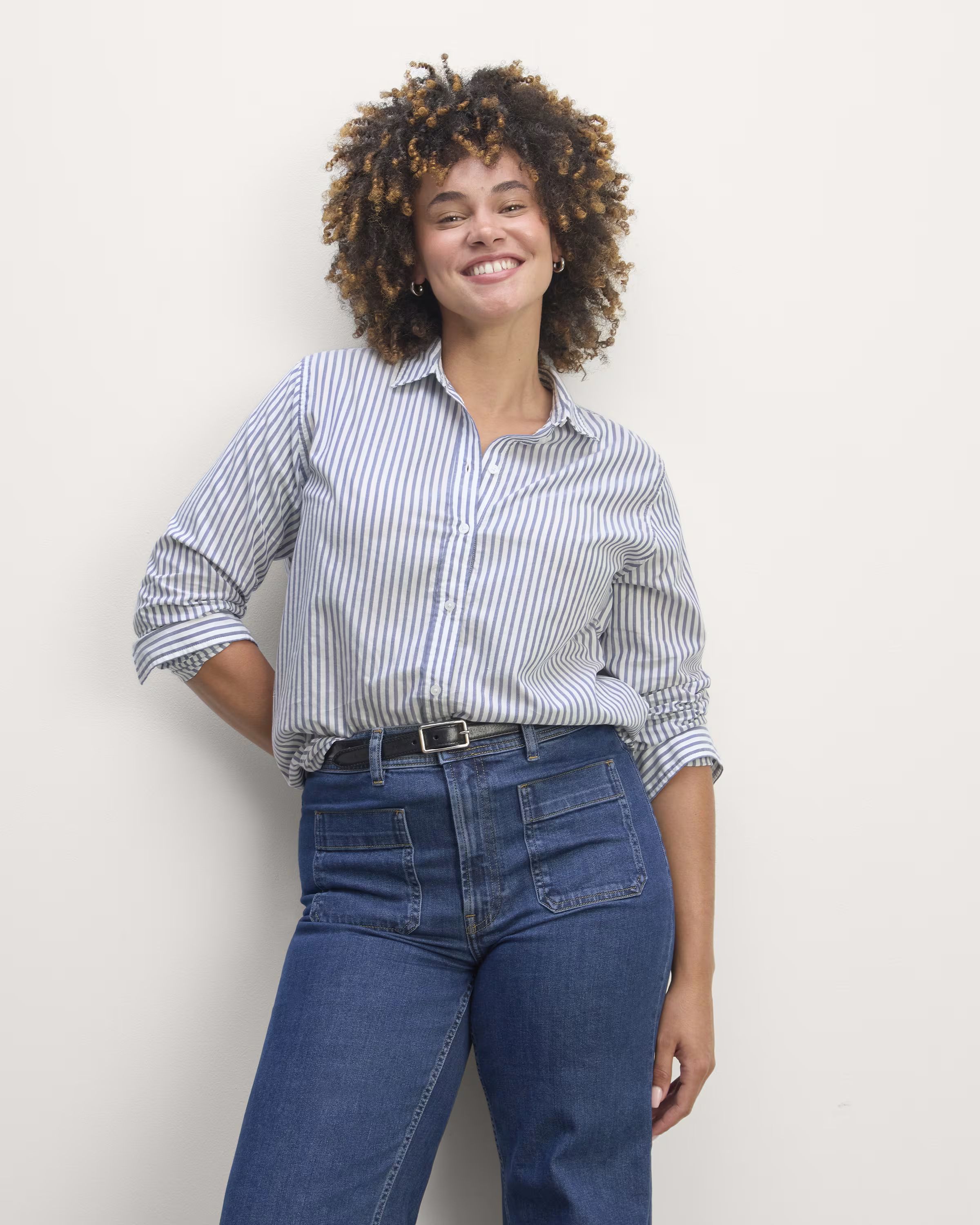 The Silky Cotton Relaxed Shirt | Everlane