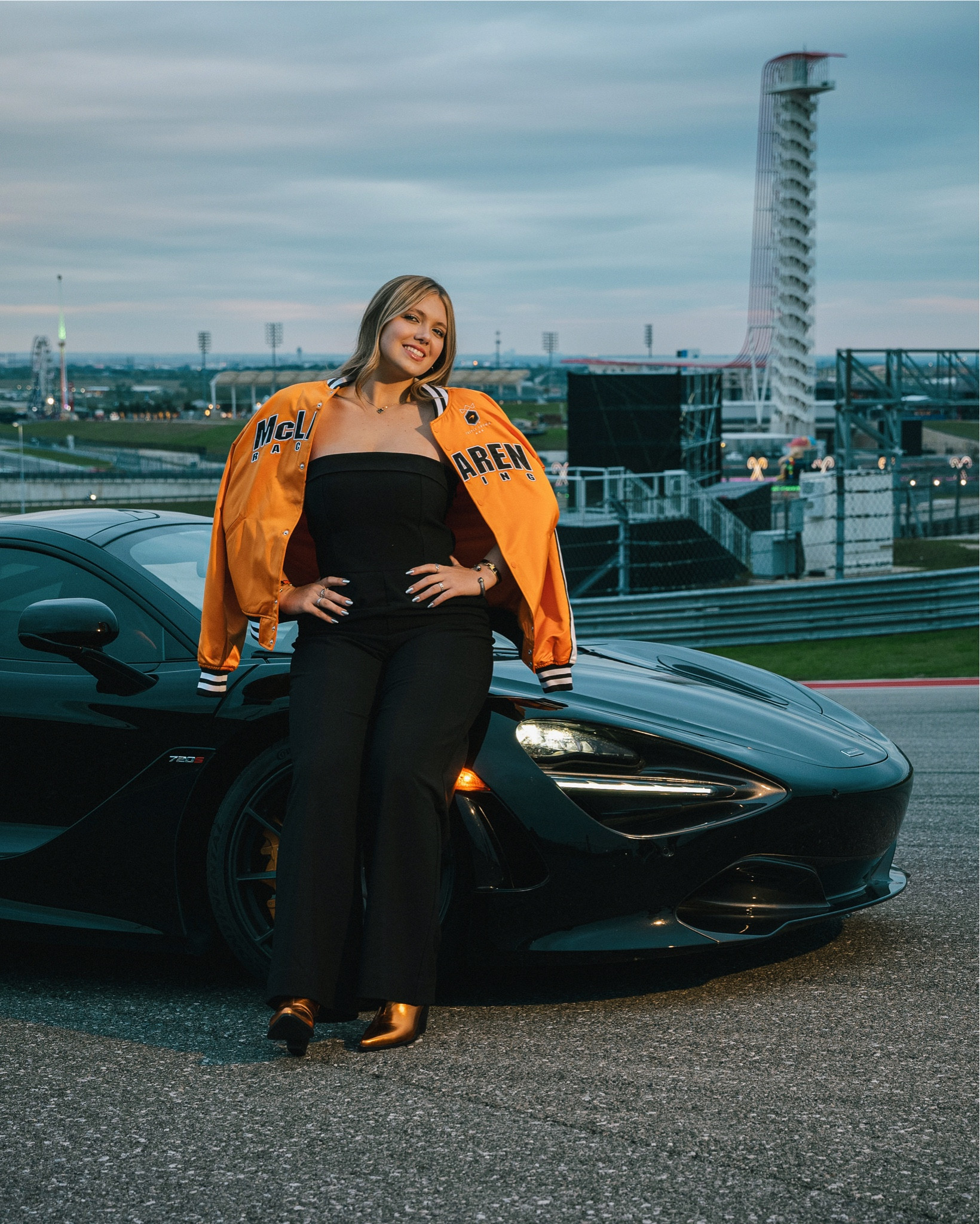 RACE DAY outfit! I wore this to take grad photos at COTA! it’s still the perfect paddock fashion!! (they don’t sell the boots anymore🥹) 

THE JACKET IS SOLD OUT‼️

#LTKstyletip #LTKtravel #LTKeurope