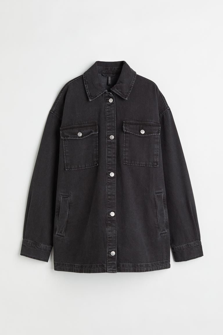 Oversized Hemdjacke | H&M (DE, AT, CH, NL, FI)