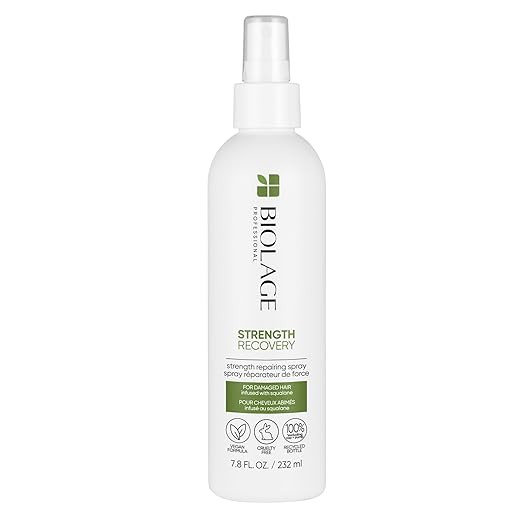 Biolage Strength Recovery Leave-In Conditioner Spray | Hair Repairing Heat Protectant & Detangler... | Amazon (US)