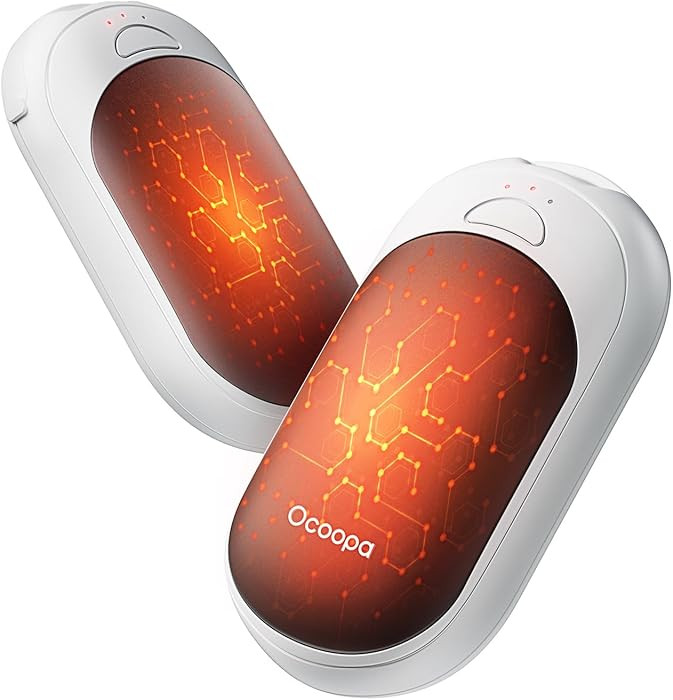OCOOPA Magnetic Rechargeable Hand Warmers 2 Pack, Ultrathin Electric Handwarmers, Portable Pocket... | Amazon (US)