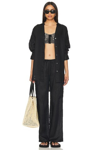 Sundown Cargo Pant | Black Pants Outfit | Black Cargo Pants Outfit | Black Pant Set | Black Outfits | Revolve Clothing (Global)