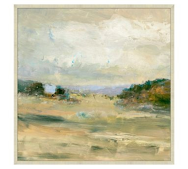 View of the Valley Framed Canvas | Pottery Barn (US)