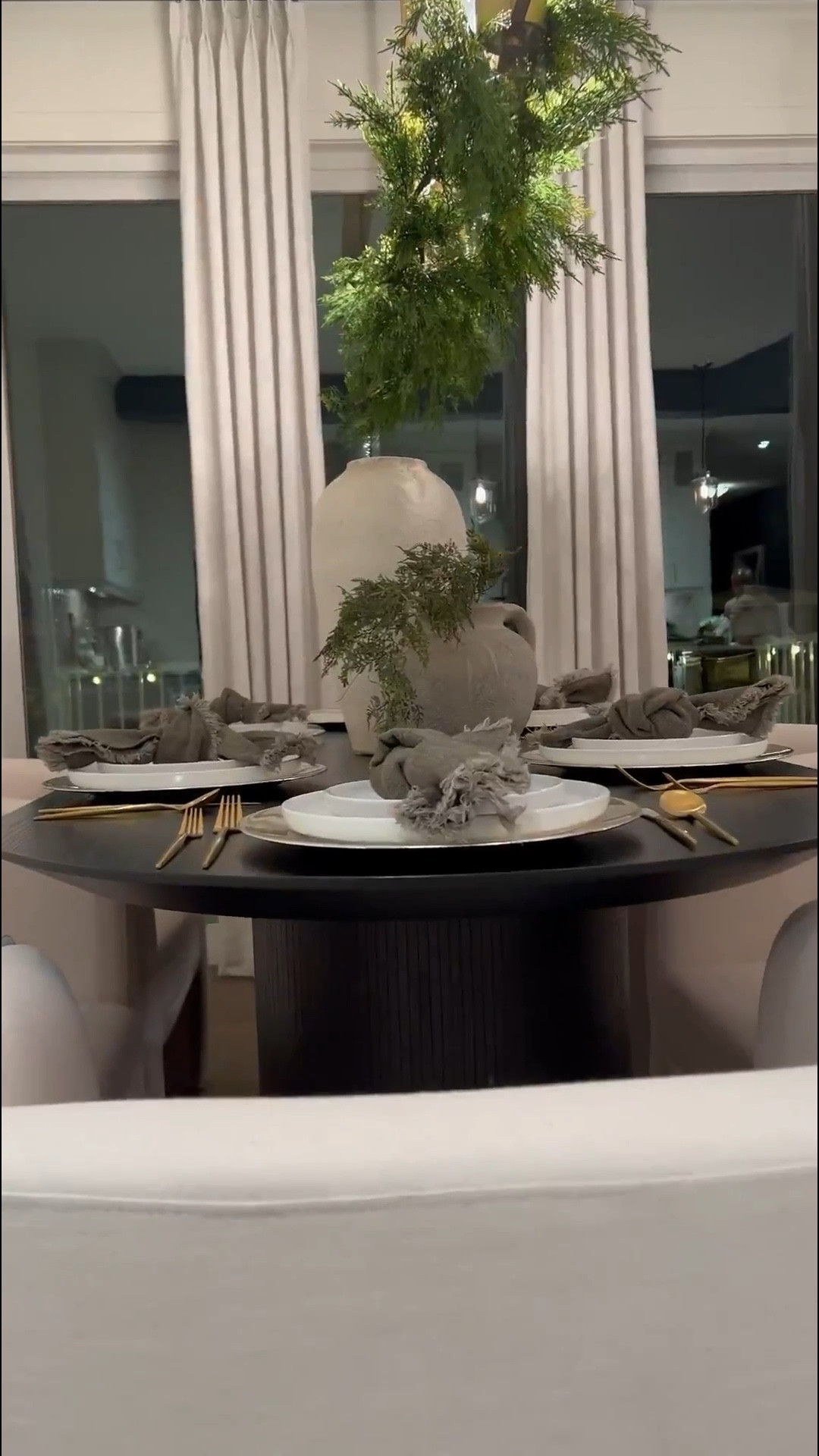 🫶🏽💕 My drapes are in Beige white. ladded two studio Mcgee garlands on the sides of my chandelier

Click below to shop. ☺️

#LTKsalealert #LTKstyletip #LTKhome