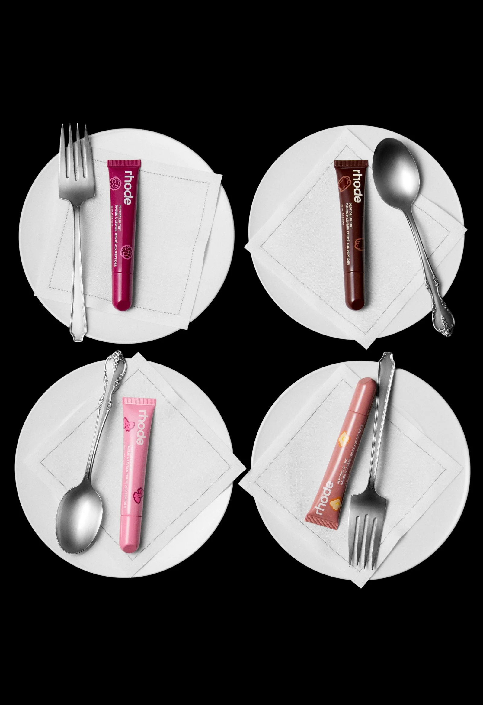 the scented peptide lip tint set | rhode skin