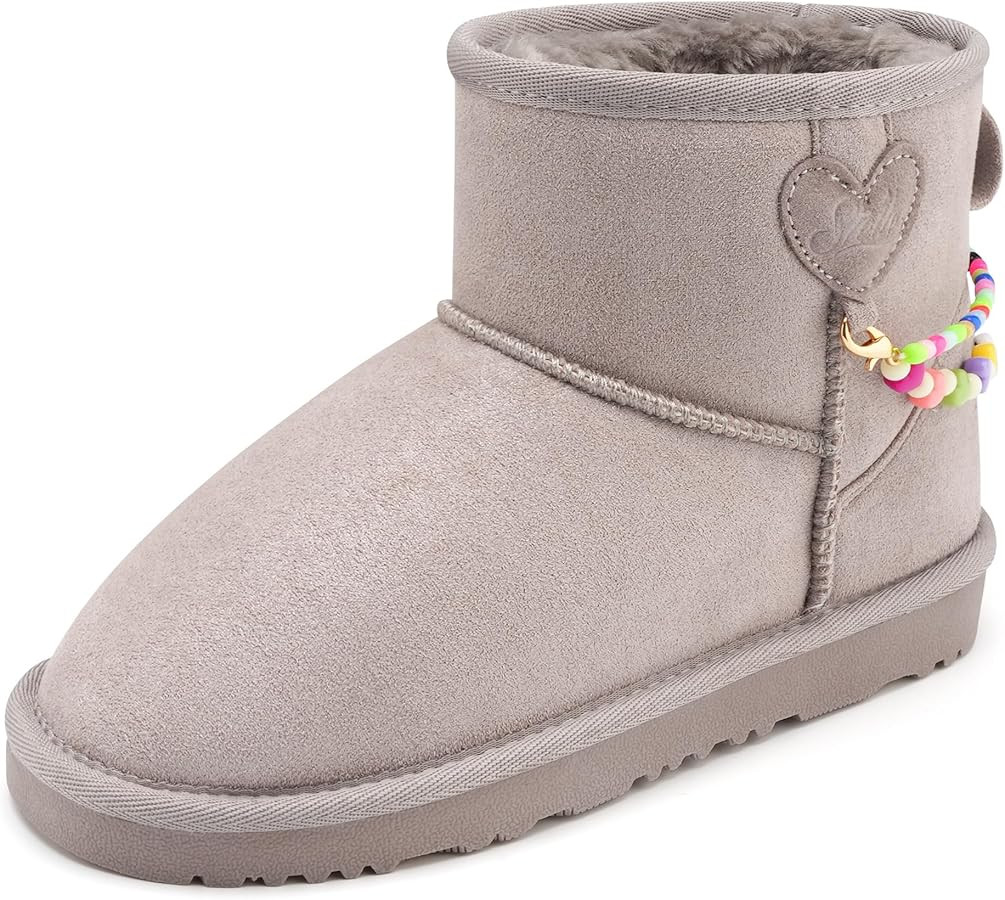 Stelle Girls Snow Boots Warm Winter Boots for Toddler/Little/Big Kids | Amazon (US)