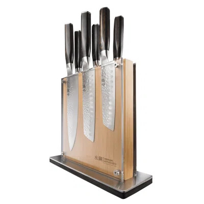 Cuisine::pro® Damashiro® Kin Knife Block 7 Piece | Wayfair North America
