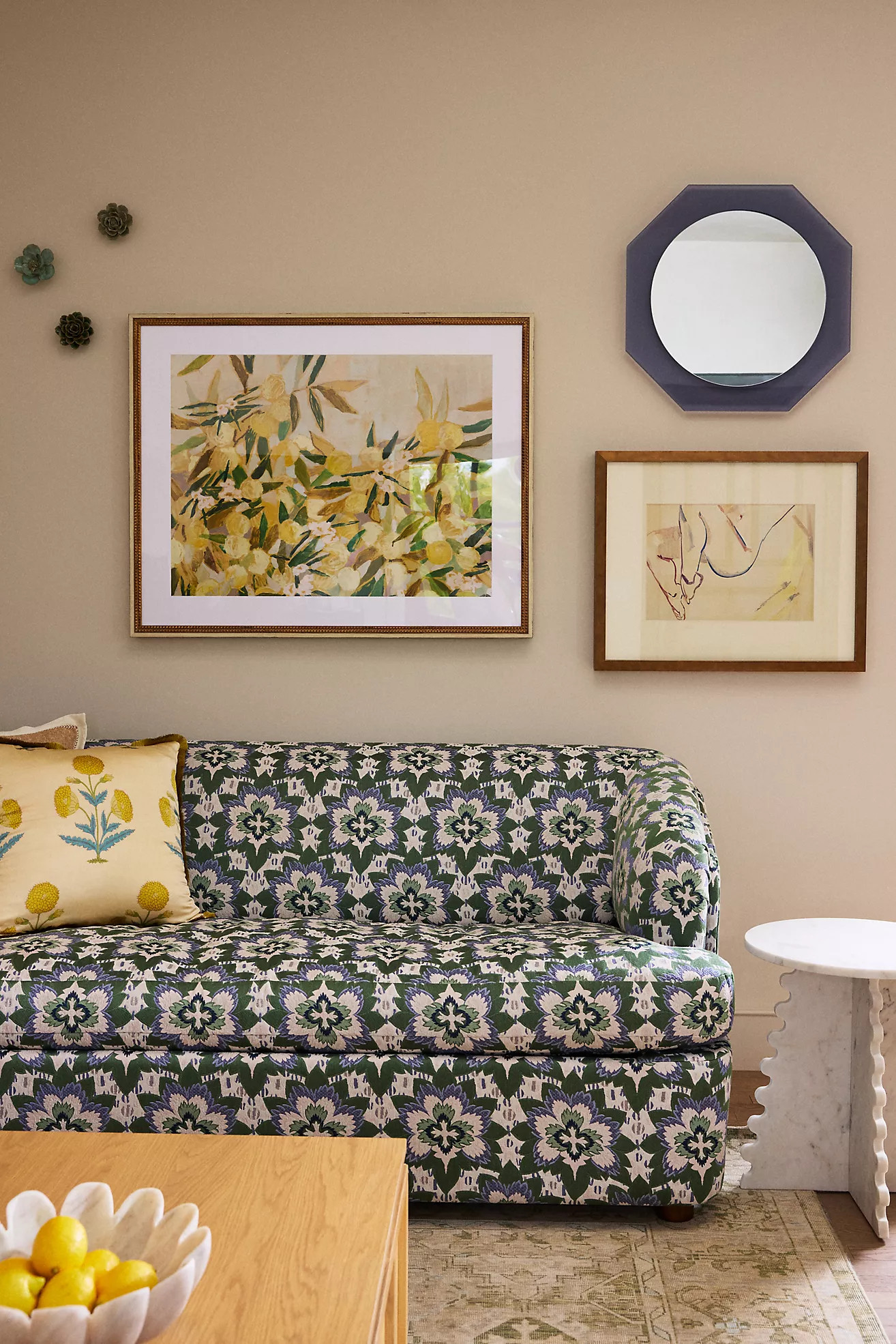 Astrea Jacquard Woven Athena Sleeper Sofa | Anthropologie (US)