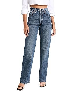 Levi's Women's Ribcage Full Length Jeans | Amazon (US)