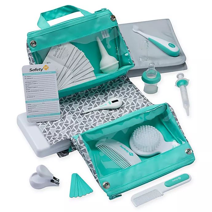 Safety 1st® 30-Piece Welcome Baby Nursery Kit in Aqua | buybuy BABY