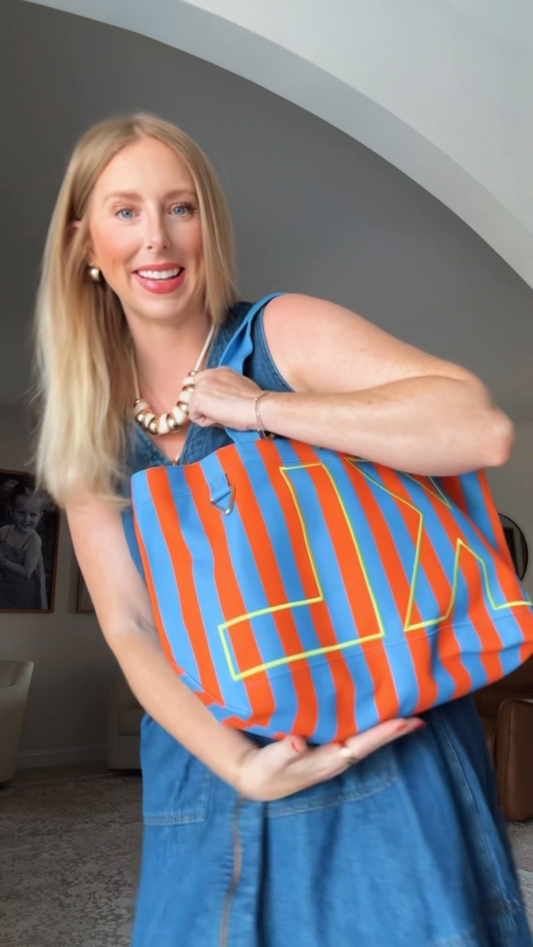 Bauble bar striped bag!!

#LTKmomlife #LTKootd
