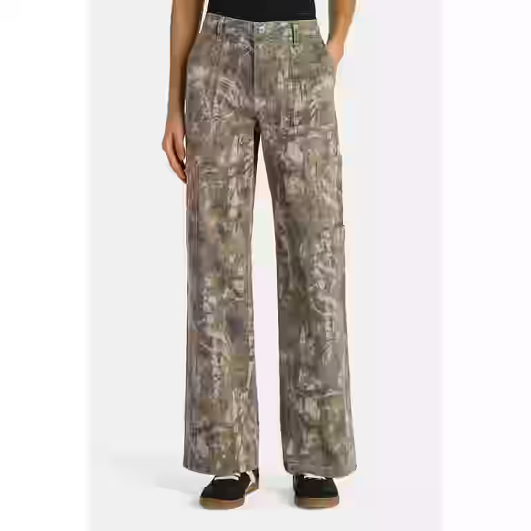 No Boundaries Cargo Wide Leg Jeans, 31" Inseam, Women's | Walmart (US)