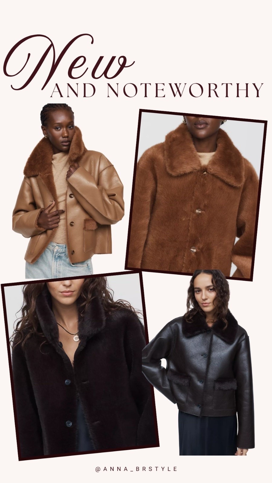 Cozy fall jackets with faux fur details that add texture and warmth to any fall outfit.

faux fur jacket, faux fur collar jacket, shearling jacket, leather jacket, fall jacket, fall outerwear, brown jacket, neutral jacket, cozy fall style, fall fashion

#LTKOver40